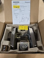 Schlage BE365 CAM 619 Camelot Keypad Entry with Flex-Lock In Satin Nickel