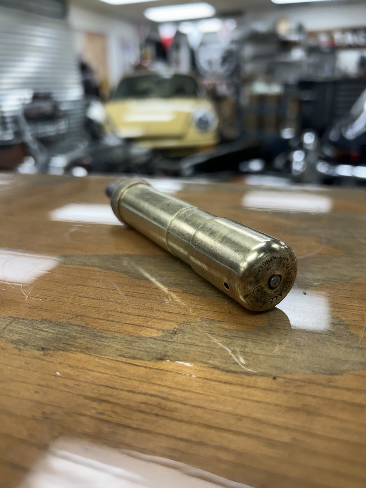 Tecalemit Grease Gun Brass MG Jaguar Triumph Bentley Rolls Royce 