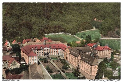 AZGP3-0234-67 - OBERBRONN - By plane above - The convent