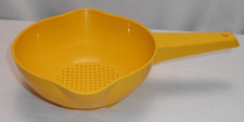 Vintage Tupperware 1200 Yellow 1 Qt. Strainer...