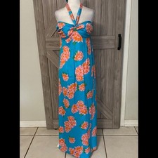 Band of gypsies small tie neck maxi dress