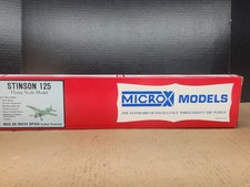 Micro Models Stinson 125 Rubber Powered Flyin...