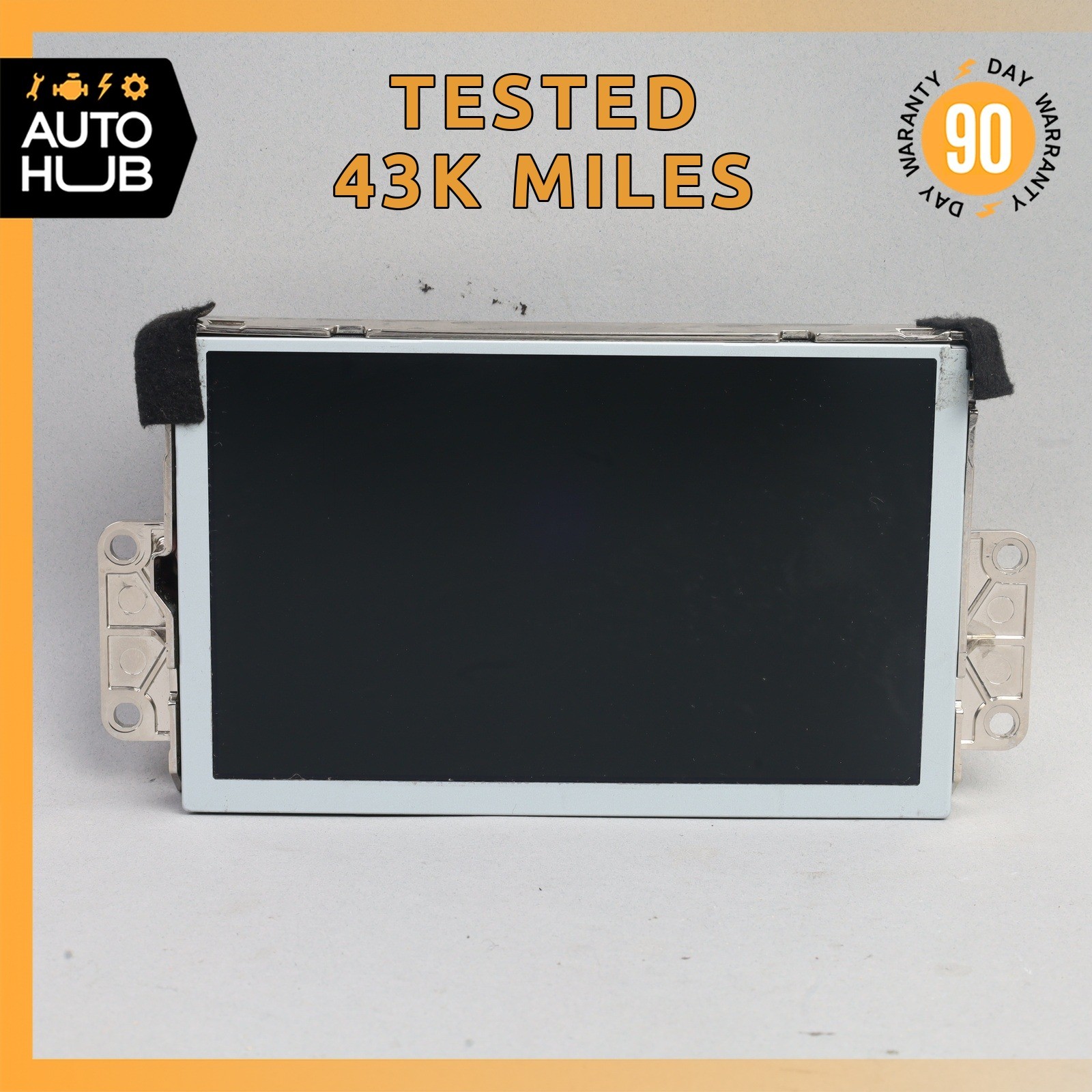 08-17 Maserati GranTurismo M145 Navigation Display Screen Monitor 226830 OEM 43k