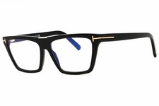 TOM FORD TF5912-001-57 Eyeglasses Frame Size 57mm 15mm 140mm BLACK Women 889214