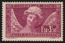 n°256, Sourire de Reims 1930, neuf ** sans charnière - TB