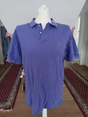 Vintage-Poloshirt von Ralph Lauren, Sea Island, violett, Größe L