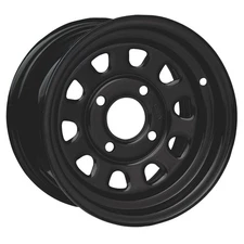 4/156 4/156 ITP Steel Wheel 14x7 4.0 + 3.0 Black For POLARIS RZR S 900 2015-2020