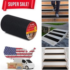 10" Anti Slip Tape, Black Non Slip Ramp for Outdoor 10Inch x 30FT Non Skid Tape,