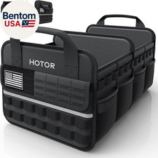 Tactical Car Trunk Organizer - Foldable Trunk Organizer for SUV with Front MOLLE