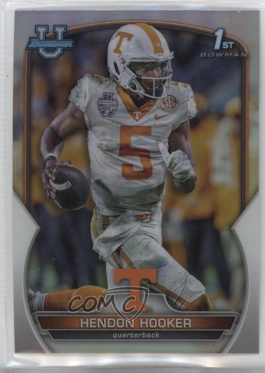 2022 Bowman U Chrome Refractor Hendon Hooker #21 1n4j