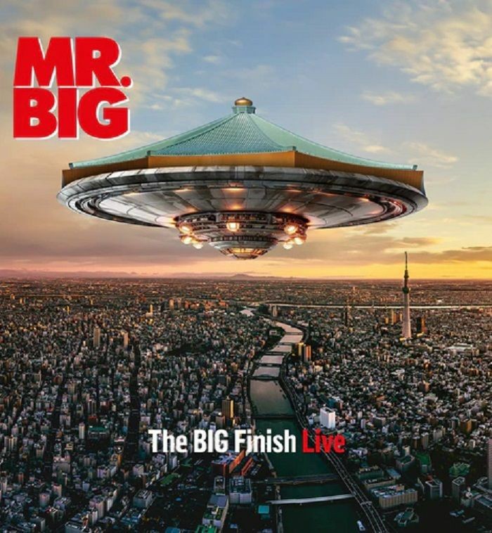 MR BIG - The BIG Finish Live - gatefold 180 gram vinyl 3xLP + insert + patch