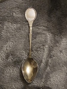 Vintage Baby Spoon Photo Spoon Used