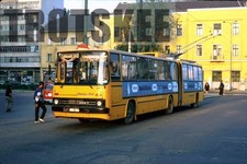 35mm Slide ROMANIA Timisoara Single Decker Trolleybus 003 1996 Original Romanian