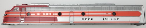 Carrocería locomotora diésel Lionel 81227-2 Rock Island "The Rocket" E8 #649 | Condition: New
