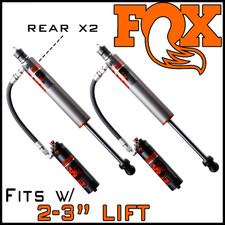 Fox 2.5 Race Rear Internal Bypass Shocks Fit 2003-24 Toyota 4runnerfj 2-3 Lift
