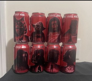 2025 Coca Cola Star Wars Limited Edition 12 oz Completed Set - Sealed