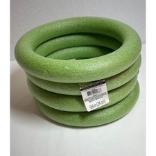 Craft Artisan Green Floral Foam Wreath Rings 9.8 Inch 24cm Set of 4 DIY Crafts