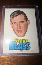 1967 Topps Pittsburgh Pirates Stickers - Steve Blass #4