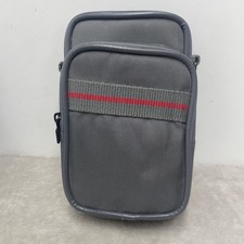 Coastar Belt Bag Camera Gray Pouch Zip Pockets Vintage Retro