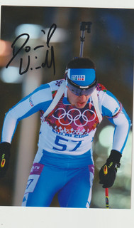 Dominik Windisch Ita Biathlon OS 2018/3/3 Org. Sig.