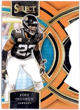 BOX HIT /399 COLOR MATCH DIE-CUT!!! 2024 Panini Select Foye Oluokun #139 Prizm