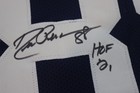 Drew Pearson Autographed HOF 21 Dallas Cowboys Football Jersey BGS COA Authentic — photo 4