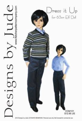 Dress it Up 63cm Male Elf Doll K Pattern 