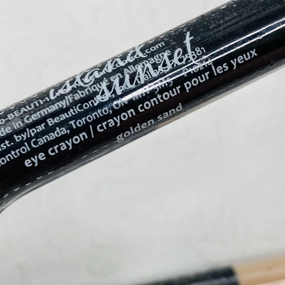 Lot 2 BeautiControl Island Sunset Collection Eye Crayon GOLDEN SAND .05oz SEALED - Image 3 of 3