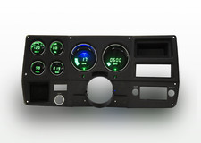 1973-1987 Chevy Truck Digital Dash Panel Green Led Gauges Dp6004g Made In Usa 1973-1987 Chevy Truck Digital Dash Panel Green Led Gauges Dp6004g Made In Usa