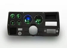 1973-1987 Chevy Truck Digital Dash Panel Green LED Gauges DP6004G Made In USA!