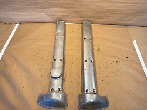 Jaguar XK120 Studless Cam Cover Valve Cover LH RH Pair C2217 C2218 Very Early - Picture 4 of 11