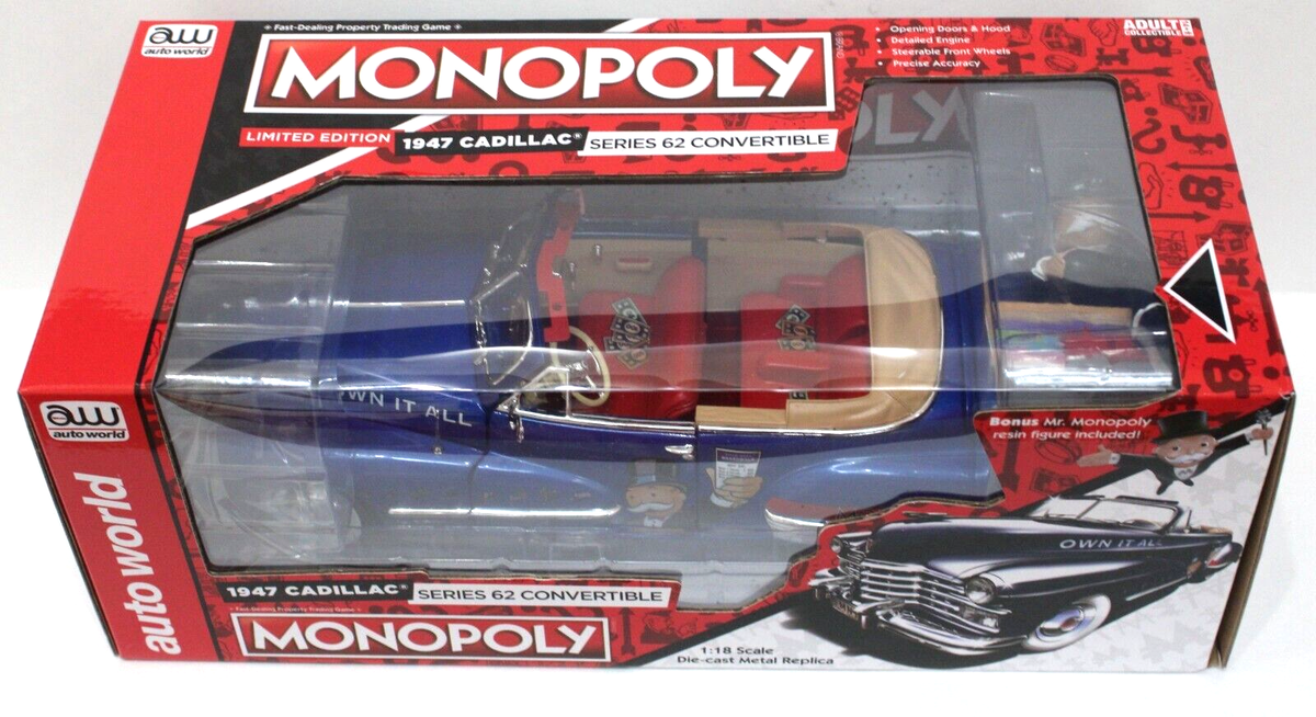 Auto World AWSS136/06 1947 Cadilac Series 62 Convertible