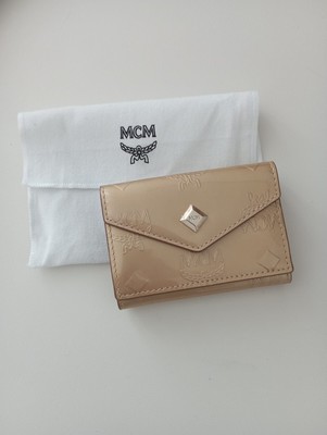 MCM Geldbörse - Portemonnaie, MCM Women's  Patent Leather Visetos Small Flap