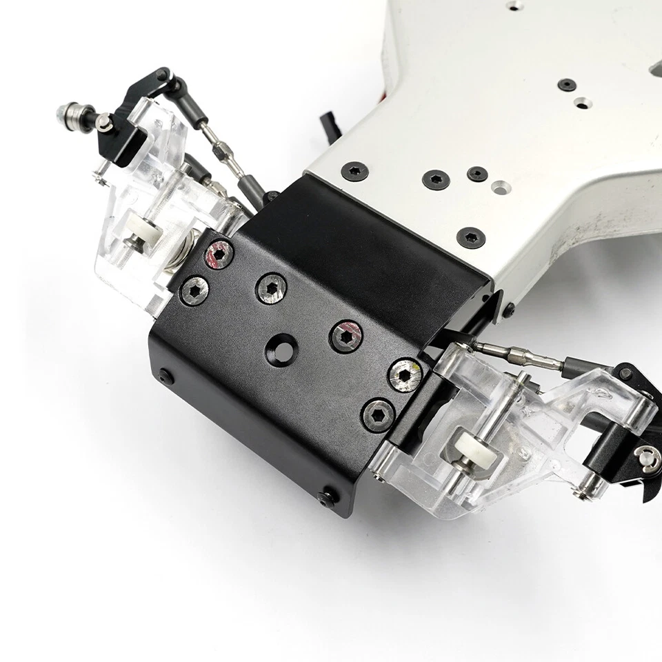 Yeah Racing TARC-011BK Aluminum Front Bumper Plate Black for Associated RC10 - Image 3 of 4