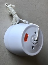 Click PRW213 50 Amp Round Pull Cord Switch Neon and Flag Indicators for Showers 