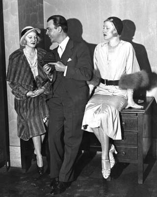 While Mrs Walker looks on Johnny Walker actor shows Mrs Florence F .. Old Photo