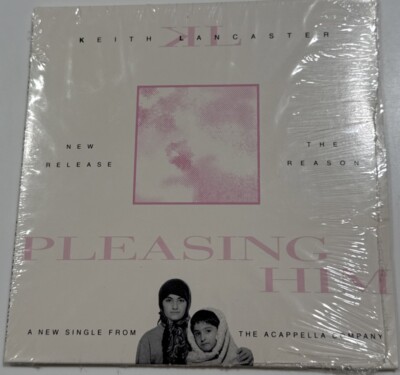 SEALED PROMO Acappella/Keith Lancaster  Pleasing Him  1994 Word RADIO Single!
