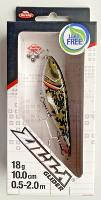 Berkley Zilla Glider 10cm 18g BURBOT Jerkbait Twitchbait Glidebait Wobbler Hecht