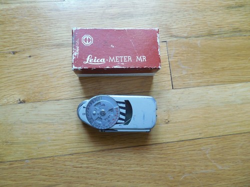 LEICA-METER M con caja MR vintage