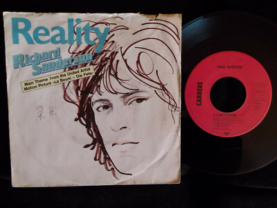 Richard Sanderson - Reality / Paul Hudson - I can´t swim   German Carrere 45
