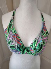 Bikini Top Freya Zamba  Halterneck Convertible Multi Strap Size UK 34D NEW/TAGS 