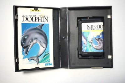 Sega Mega Drive Ecco The Dolphin boxed Japan MD game US Seller | eBay