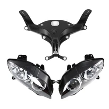 Front Headlight Assembly & Fairing Stay Bracket Fit For Yamaha YZF R1 2004-06 05