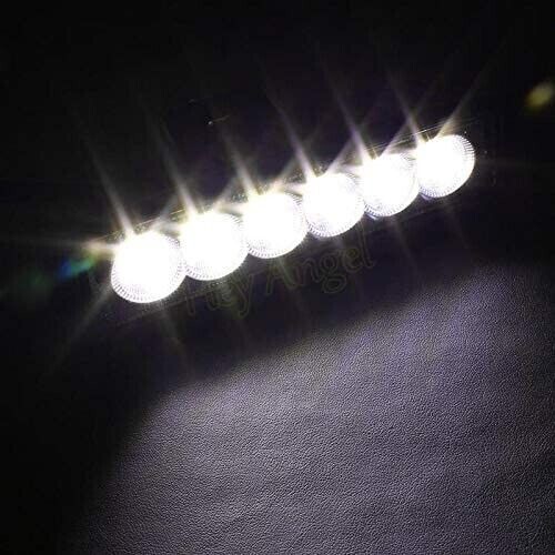Barra Nudge Anteriore Potente con Luci LED Smd X2 12V Fari Diurni Auto Suv 4x4 - Miniatura 4