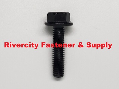 (20) M6-1.0x25 Flange Bolts M6x25 DIN 6921 6mm x 25mm Screws M6x1.0 x 25