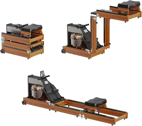 KingSmith Foldable Rowing Machine WR1 Triple Folding Water Resistance Rower - Picture 5 of 6