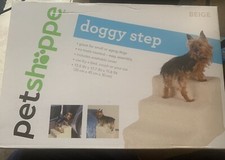 PetShoppe Doggie Step w/Washable Cover - Great For Small Or Aging Dog