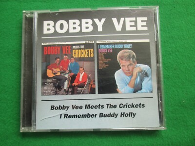 BOBBY VEE - MEETS THE CRICKETS / I REMEMBER BUDDY HOLLY - BGO - CD