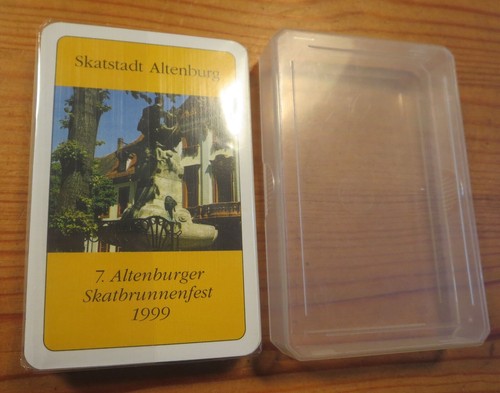 EMBALAJE ORIGINAL raro juego de skate Altenburger tesoros de cartas II museo 1999 2. Pieza - Imagen 2 de 3