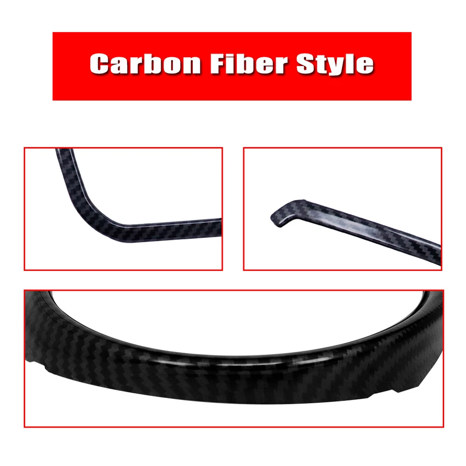 Cubiertas medidoras de tablero de instrumentos estilo fibra de carbono para 18+ Porsche Cayenne Panamera Foto 4 de 4